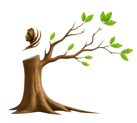 Asmi International — tree of Ayurvedic heritage brand mark